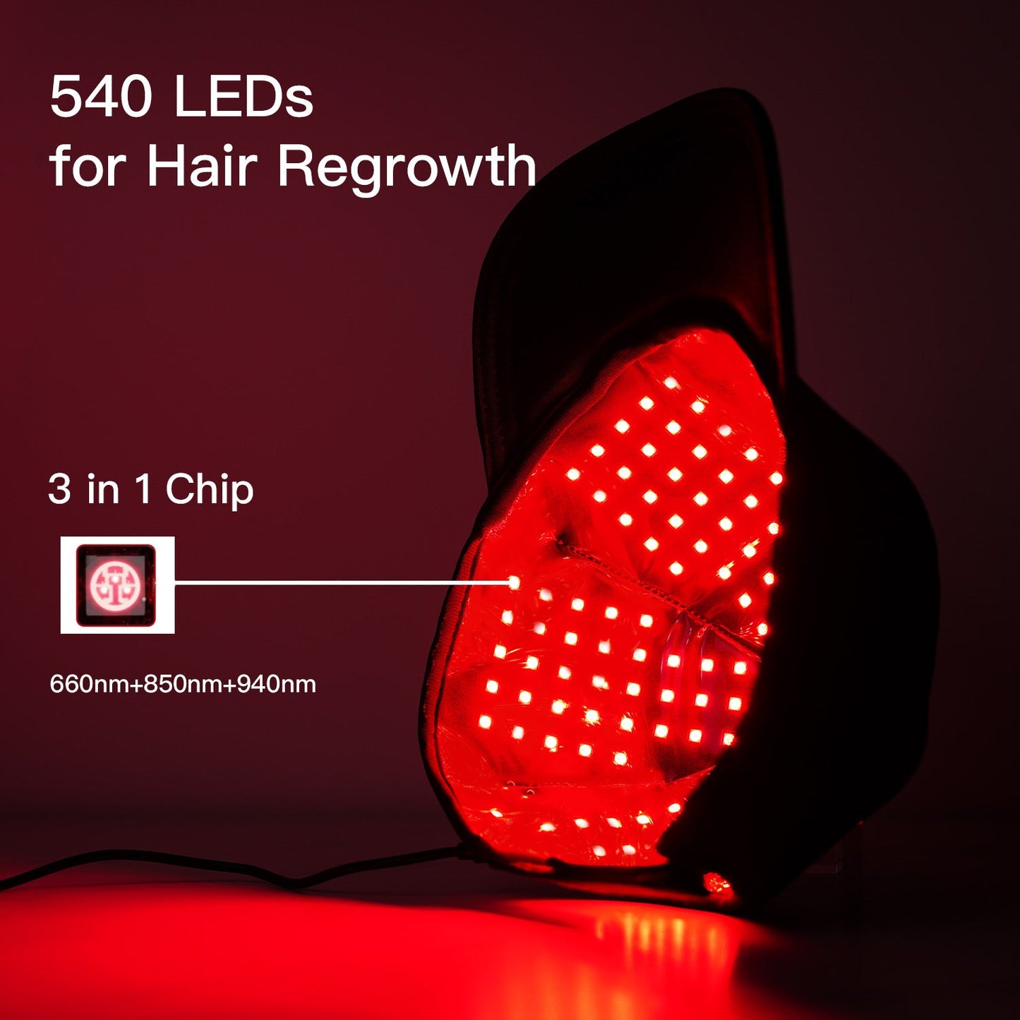 Swirise Red and Infrared Light Therapy Cap