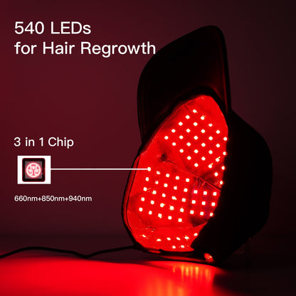 Swirise Red and Infrared Light Therapy Cap