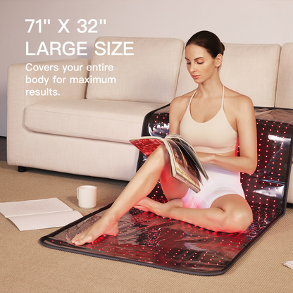 Swirise Red and Near-Infrared Light Therapy Mat Pro