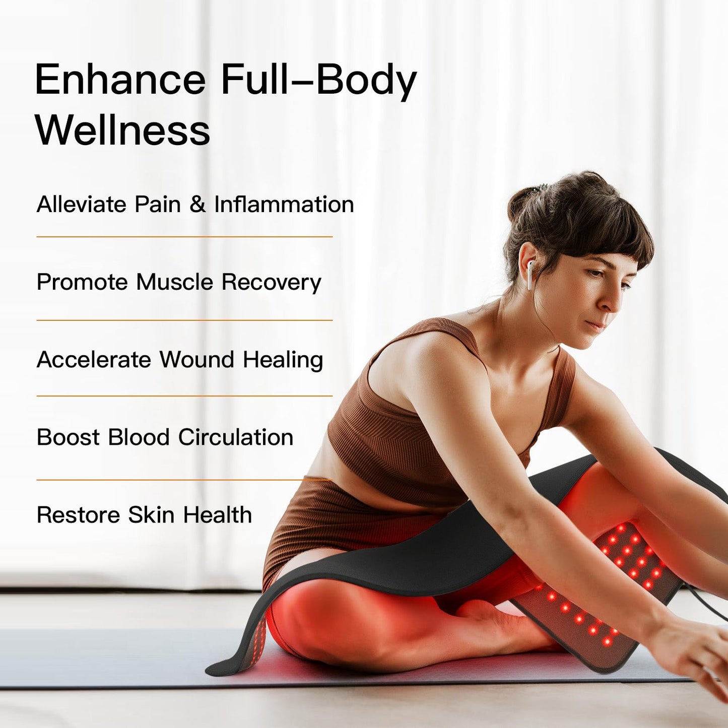 Swirise Red and Infrared Light Therapy Mat