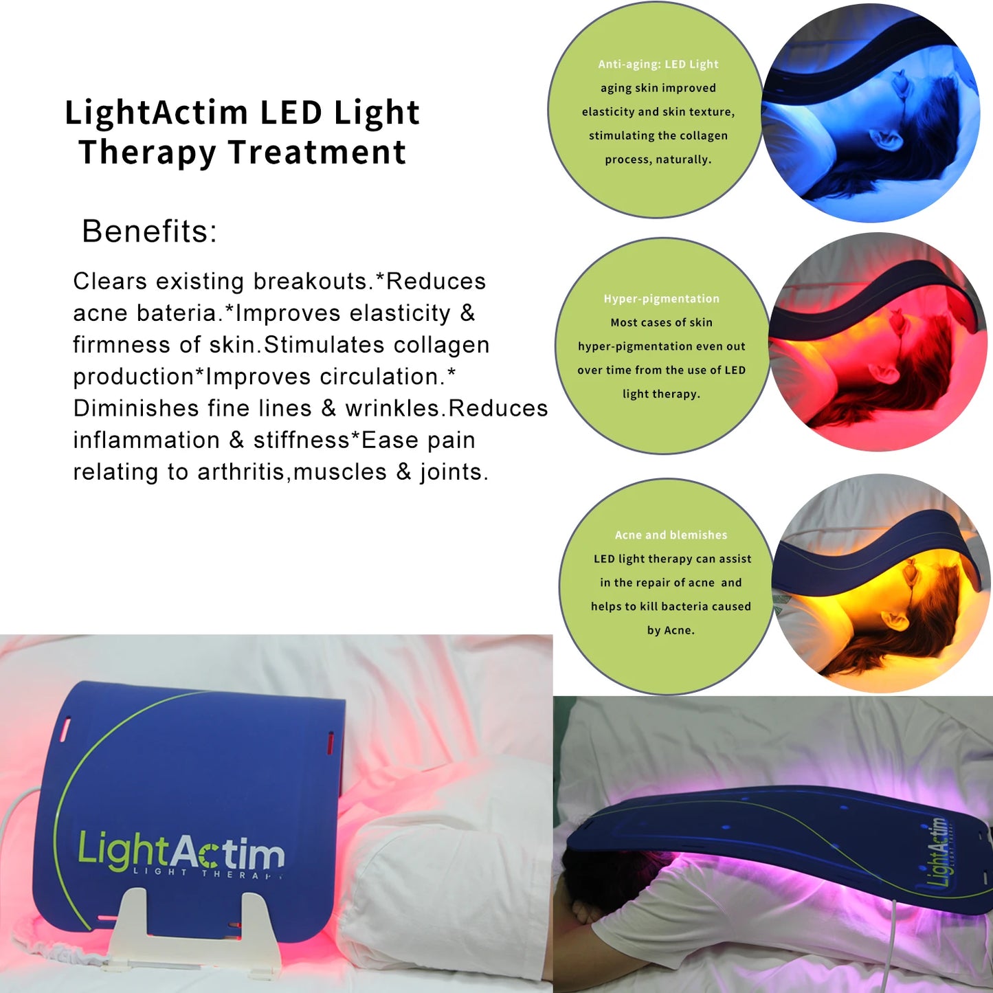 Celluma 2025 New Arrival Medical Grade Mini Size Face Mask 660nm 850nm Infrared Portable Red Light Therapy Panel Pain Relief