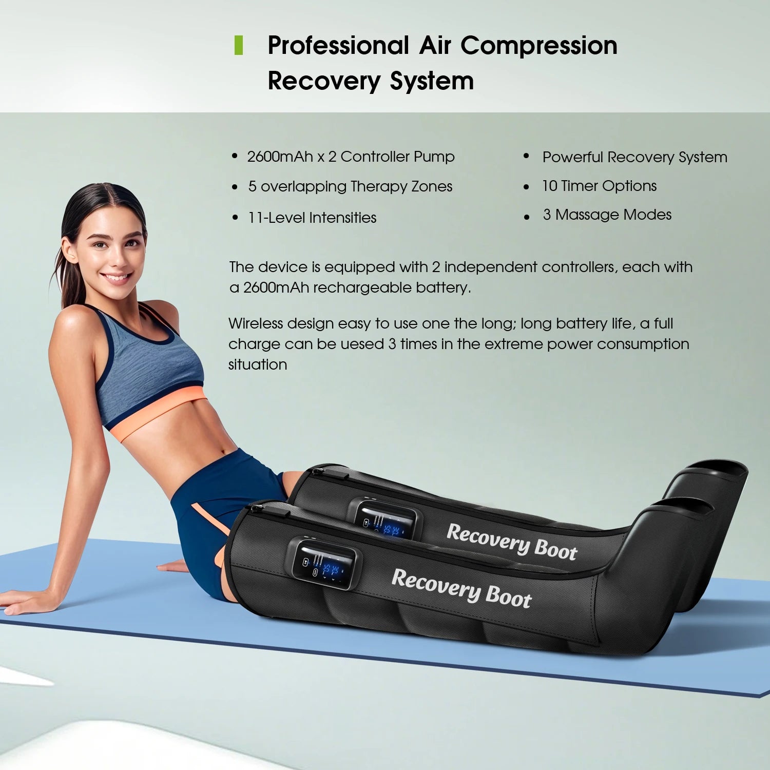 Wireless Compression Recovery Boots