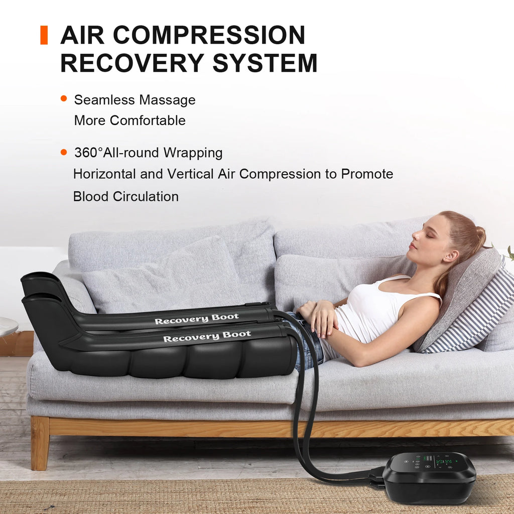 Rechargeable Air Compression Recovery Boots