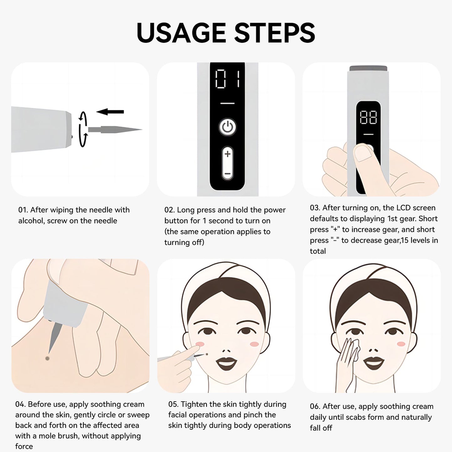 Swirise Beauty Mole Removal Sweep Spot Pen