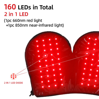 Swirise Red Light Therapy Heating Glove